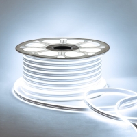 Гибкий неон Apeyron 8 &times; 16 мм, IP65, 50 м, SMD2835, 120 LED/м, 10 Вт/м, 220 В, свечение холодное белое