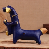 Абашевская игрушка "Собачка", 11х5х10 см, Зоткин А.Н. Абашевская игрушка "Собачка", 11х5х10 см, Зоткин А.Н.