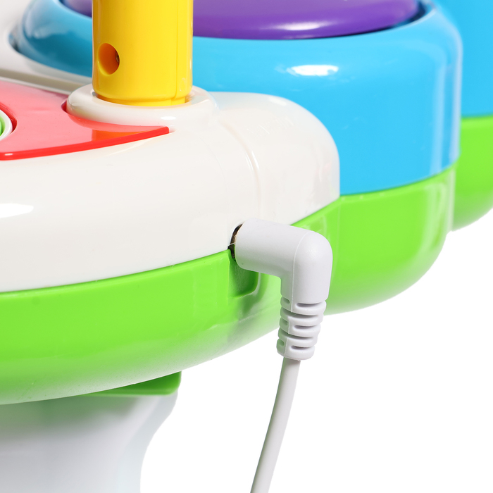 Напольный синтезатор &laquo;Лучший музыкант&raquo;, со стульчиком и микрофоном