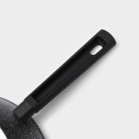 Сковорода Доляна &laquo;Первый дом&raquo;, d=28 см, h=8 см, индукция, цвет чёрный