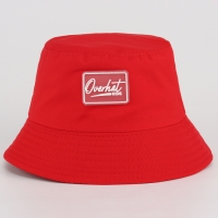 Панама детская для девочки, цвет красный, р-р 48-50