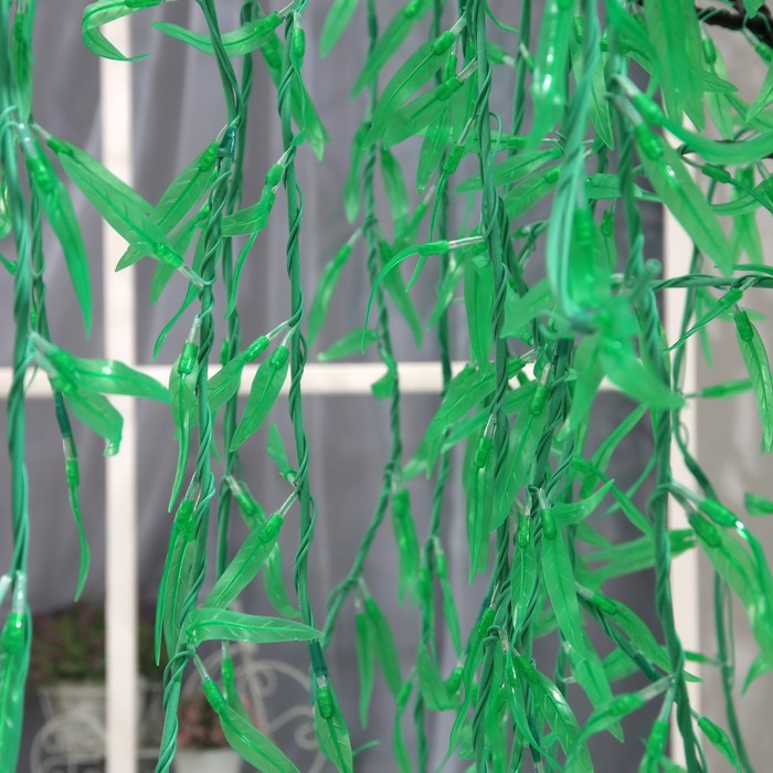 Светодиодное дерево &laquo;Плакучая ива&raquo; 2 м, 1152 LED, постоянное свечение, 220 В, свечение белое