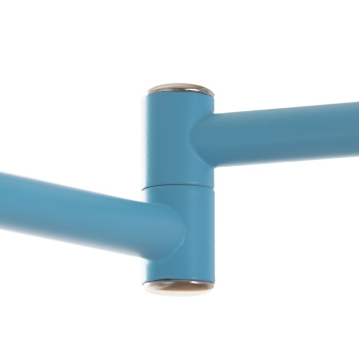 Бра "Центрик" Е27 синий 61х12х10 см