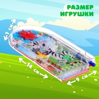 Головоломка-пинбол &laquo;Зверята&raquo;, цвет МИКС