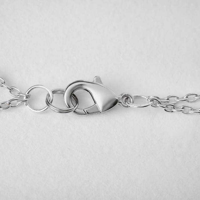 Бусы шар №8 &laquo;Малахит&raquo; галстук, 60 см