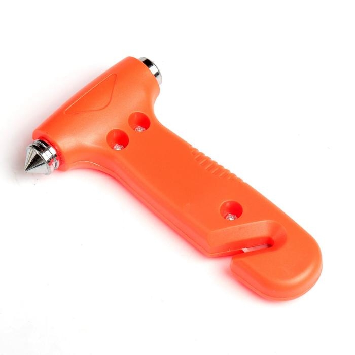 Аварийный молоток с ножом для ремня, 7×12.5 см Аварийный молоток с ножом для ремня, 7×12.5 см