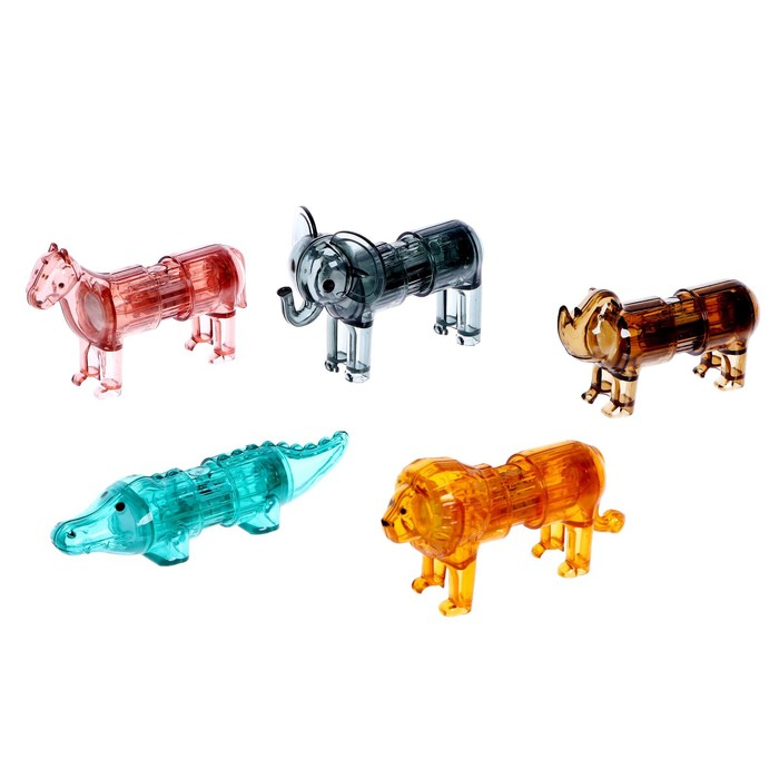 Конструктор магнитный для малышей «Магические палочки с животными», 35 деталей Конструктор магнитный для малышей «Магические палочки с животными», 35 деталей