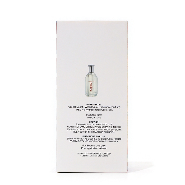 Туалетная вода мужская Red Line, 100 мл