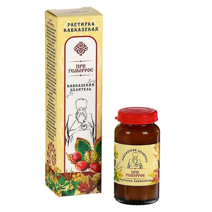 Мазь «Кавказский целитель», при геморрое с календулой и прополисом, 30 мл Мазь «Кавказский целитель», при геморрое с календулой и прополисом, 30 мл