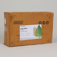 Подставка для цветов Greengo, 6 полок, 50 &times; 25 &times; 110 см, напольная, бамбук