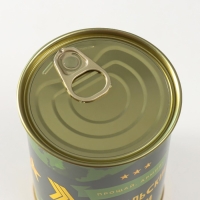 Подарочные носки в банке &laquo;Дембельские&raquo;, (внутри ароматизированные носки мужские, цвет чёрный), coffee