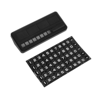 Табличка для номера телефона с автоматической подсветкой Табличка для номера телефона с автоматической подсветкой