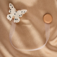 Подхват для штор &laquo;Бабочка красавица&raquo;, 5 &times; 5 см, 31 см, цвет белый