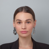 Серьги металл &laquo;Атмосфера&raquo; капля, цвет серый