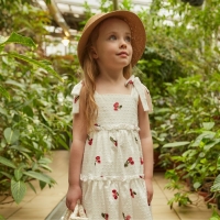 Сарафан для девочки MINAKU, цвет белый, рост 110 см Сарафан для девочки MINAKU, цвет белый, рост 110 см