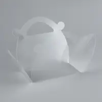 Складная прозрачная коробка из PVC, для упаковки подарков, 9.9&times;4.9&times;5.5 см