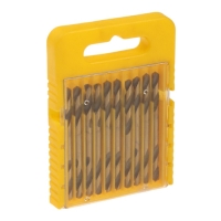 Набор двусторонних сверл по металлу ТУНДРА, HSS-Tin, 3.2 х 49 мм, 10 шт.