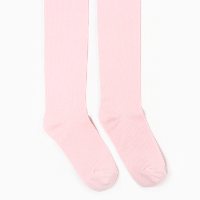 Колготки детские, цвет светло-розовый, рост 62-68 см