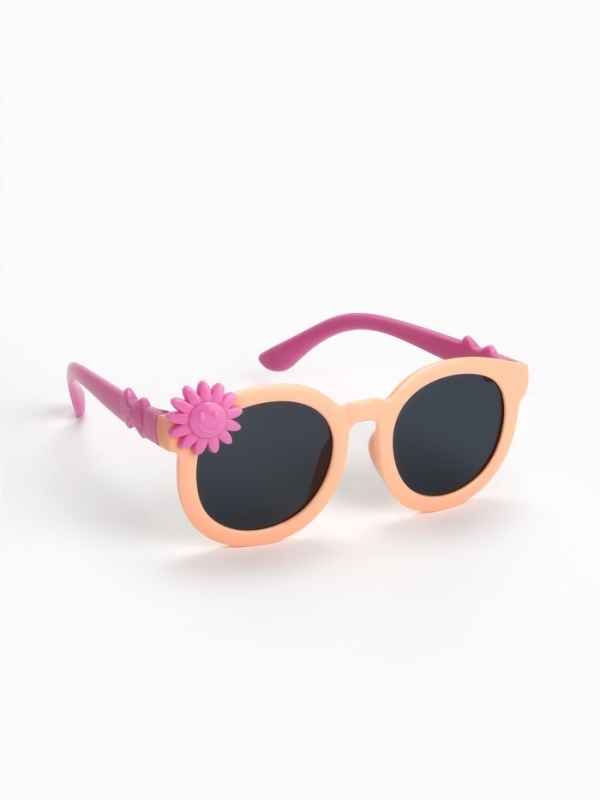 Очки солнцезащитные детские, uv 400, ширина 12.5 см, дужка 13 см, линза 4.3&times;4 см