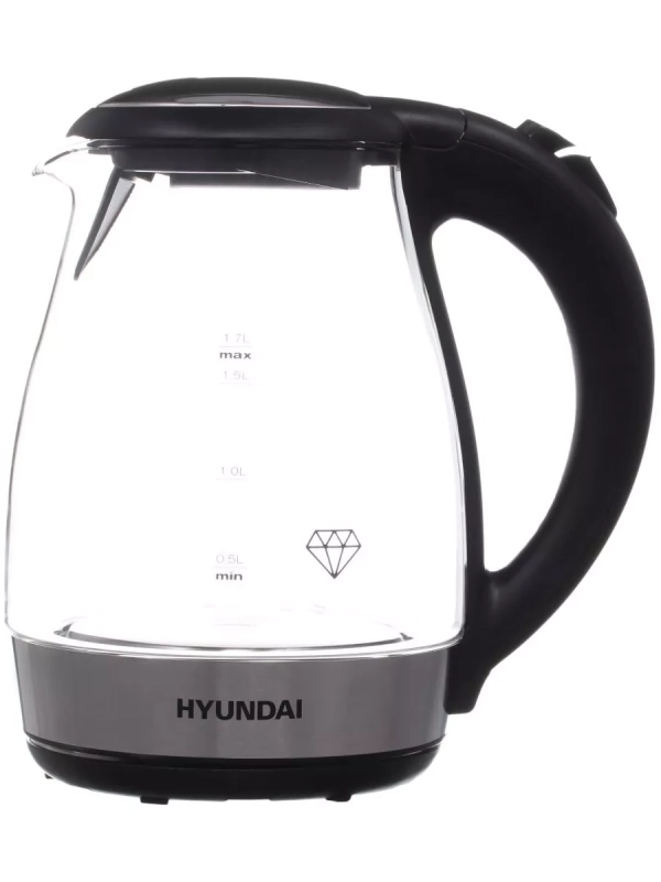 Чайник HYK-G2030 1.7л. 2200Вт черный