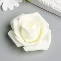 Декор для творчества &laquo;Молочная роза пышная&raquo;, d=7 см