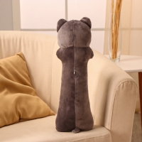 Мягкая игрушка &laquo;Кот-батон&raquo;, 50 см, цвет серый