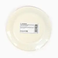 Тарелка одноразовая бумажная &laquo;Воздушные шары фольга&raquo;, красная 18 см