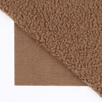 Лоскут мех &laquo;Барашек&raquo;, 50 &times; 50 см, 500 г/м, цвет коричневый №29