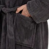 Халат флисовый Magic Mantle, темно-серый, размер XL/XXL