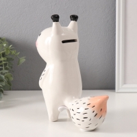 Копилка керамика "Белая белочка" 17,2х7,8х19,5 см Копилка керамика "Белая белочка" 17,2х7,8х19,5 см