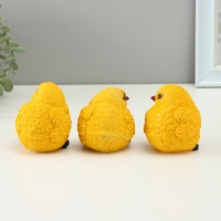 Фигурка "Цыпленок" 6х6х6см / набор 3шт Фигурка "Цыпленок" 6х6х6см / набор 3шт