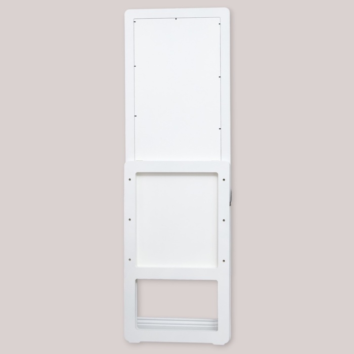 Зеркало напольное Зеркало напольное "Симпл", белое, 43х133см