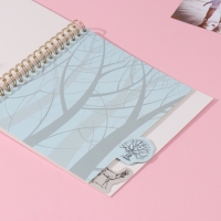 Фотоальбом на спирали 20 листов "Контур. Природа" объёмный элемент + 4 вкладки 24х24 см Фотоальбом на спирали 20 листов "Контур. Природа" объёмный элемент + 4 вкладки 24х24 см