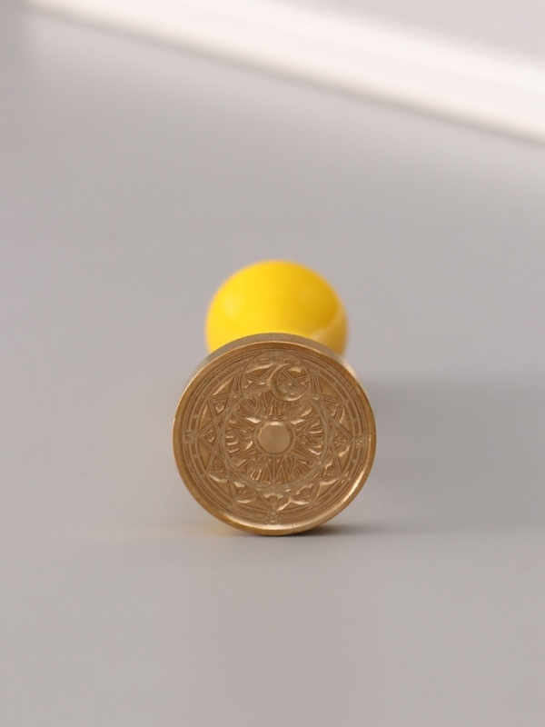 Сургучный набор Сургучный набор "Солнце и луна" печать, ручка, сургуч 12,5х10х3,6 см