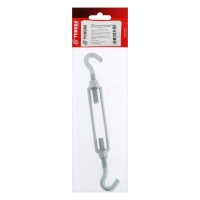 Талреп крюк-крюк ТУНДРА krep,  DIN1480, М8, оцинкованный, 1 шт