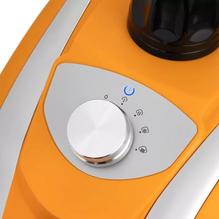 Отпариватель KT-9159, напольный, 2200 Вт, 3500 мл, 45 г/мин, оранжевый Отпариватель KT-9159, напольный, 2200 Вт, 3500 мл, 45 г/мин, оранжевый