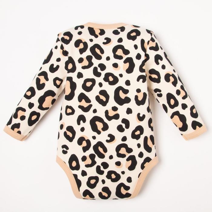 Боди с дл. рукавом Крошка Я «Леопард», рост 80-86 см Боди с дл. рукавом Крошка Я «Леопард», рост 80-86 см
