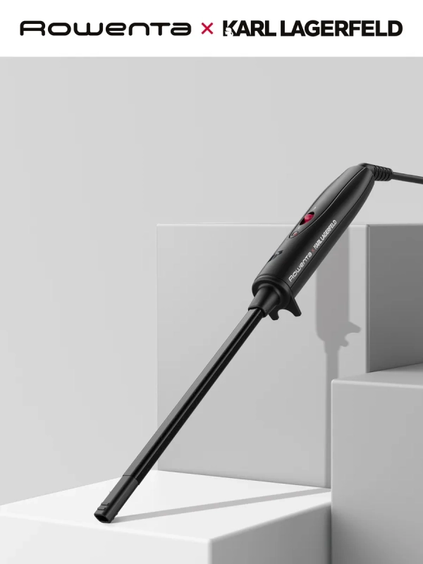 Плойка для завивки Karl Lagerfeld CF311LF0, 10 мм, черная