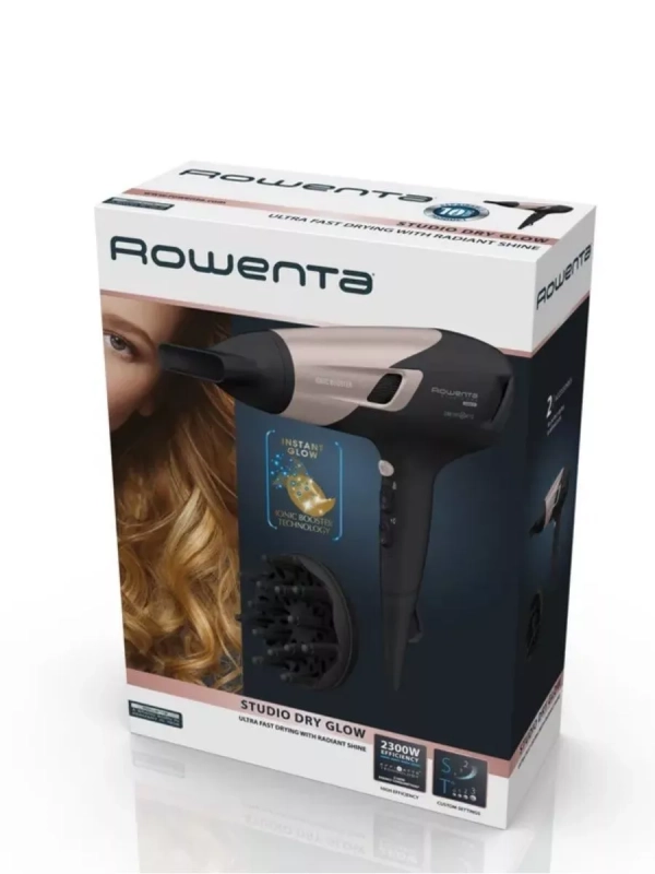 Фен для волос Studio Dry Glow CV5831F0 с 2 насадками