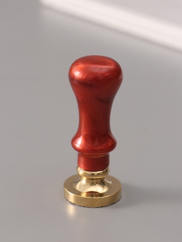 Печать для сургуча с пластиковой ручкой Печать для сургуча с пластиковой ручкой "Цветочная плитка" 6,3х2,5х2,5 см