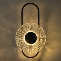 Бра "Дасти" LED 12Вт 4000К черный 20х5х36см