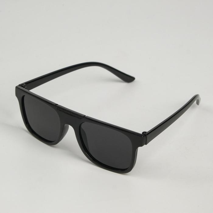 Очки солнцезащитные детские OneSun, uv 400, 13 х 12.4 х 3.9 см, линза 3.5 х 4.5 см, черные