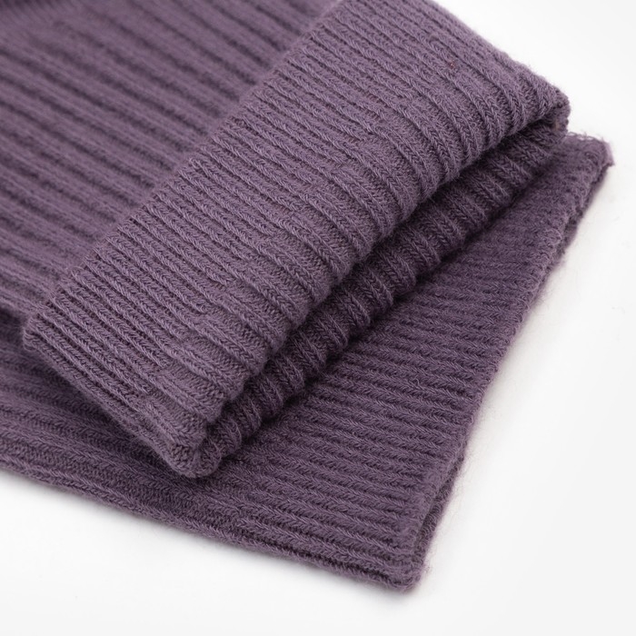 Носки женские MINAKU цвет фиолетовый, размер 36-39 (23-25 см)