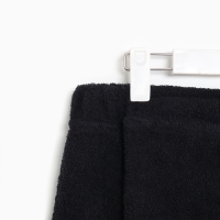 Полотенце (Парео) 70х150, цв. черный, махра, 380г/м, хл 100% Полотенце (Парео) 70х150, цв. черный, махра, 380г/м, хл 100%