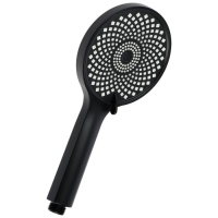 Лейка для душа ZEIN Z3545, d=120 мм, 3 режима, черная Лейка для душа ZEIN Z3545, d=120 мм, 3 режима, черная