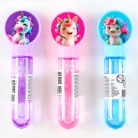 Мыльные пузыри &laquo;Единорог&raquo;, 2,5 х 4,5 х13,5 см, 35 мл, МИКС