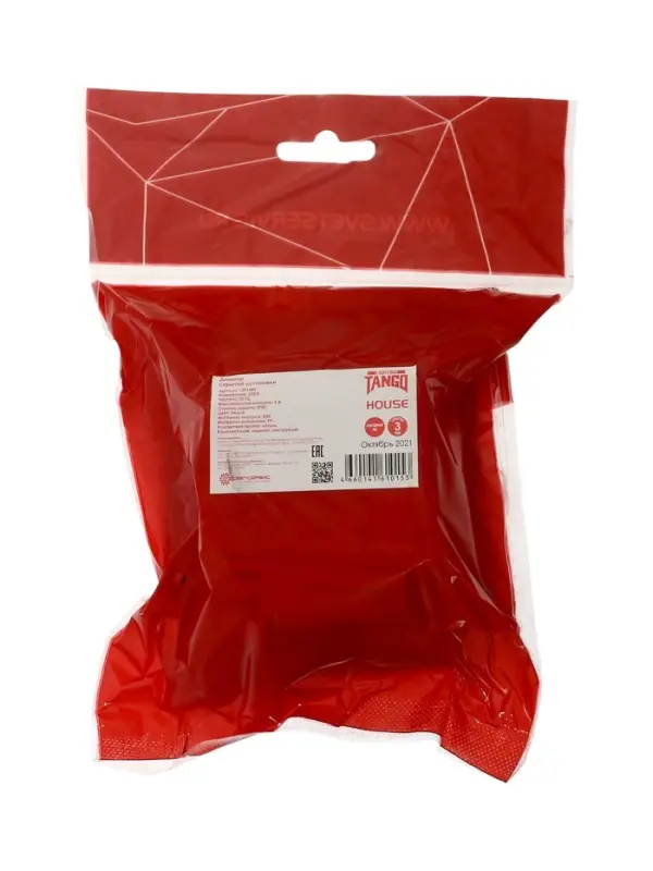 Диммер белый TANGO, "HOUSE", 250 В, IP 20, скрытый монтаж, белый