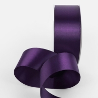 Лента атласная двухсторонняя №476 38мм*25&plusmn;1м виноградный TR