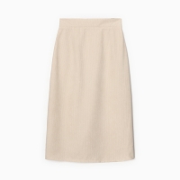 Юбка женская MINAKU: Velvet collection цвет молочный, р-р 44