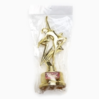 Наградная фигура &laquo;Ты лучше всех&raquo;, золото, пластик, 21,5 х 7,5 см